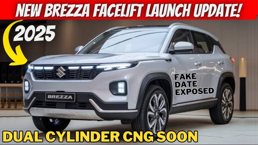 Finally OFFICIAL Update 2025 BREZZA Facelift